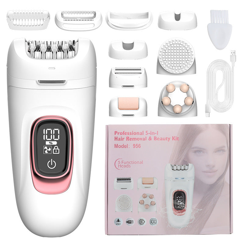 Multifunctional 5-in-1 Women's Hair Removal Device