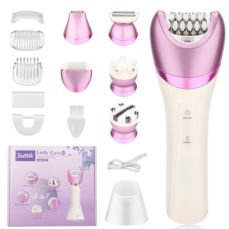 Multifunctional 5-in-1 Women's Hair Removal Device