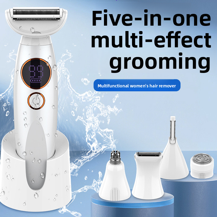 Multifunctional 5-in-1 Women's Hair Removal Device