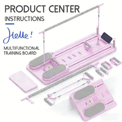 Multifunctional Abdominal Fitness Board with Pilates Stick