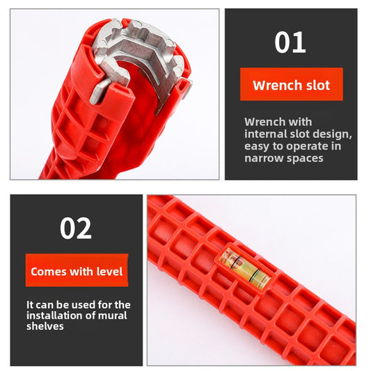 Multifunctional Adjustable Plumbing Wrench