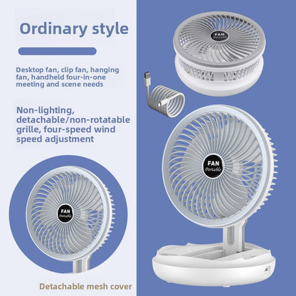 Multifunctional air convection circulation fan