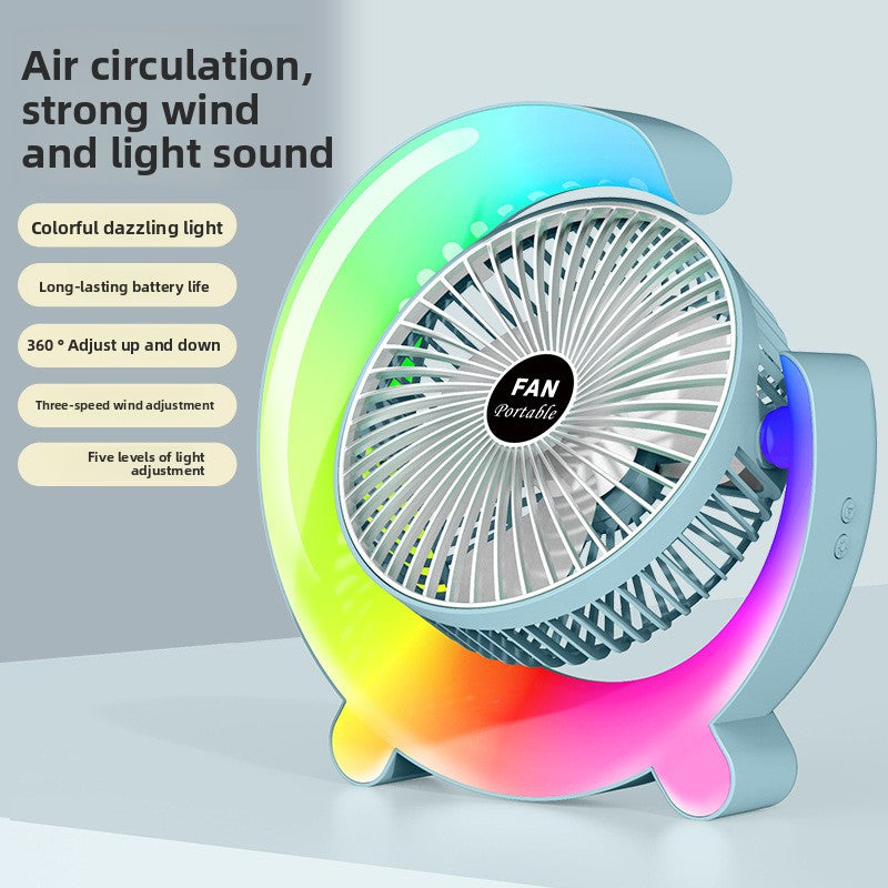 Multifunctional air convection circulation fan