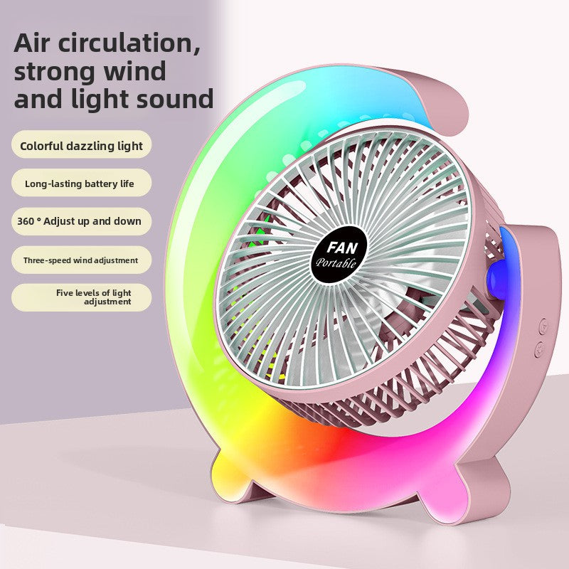 Multifunctional air convection circulation fan