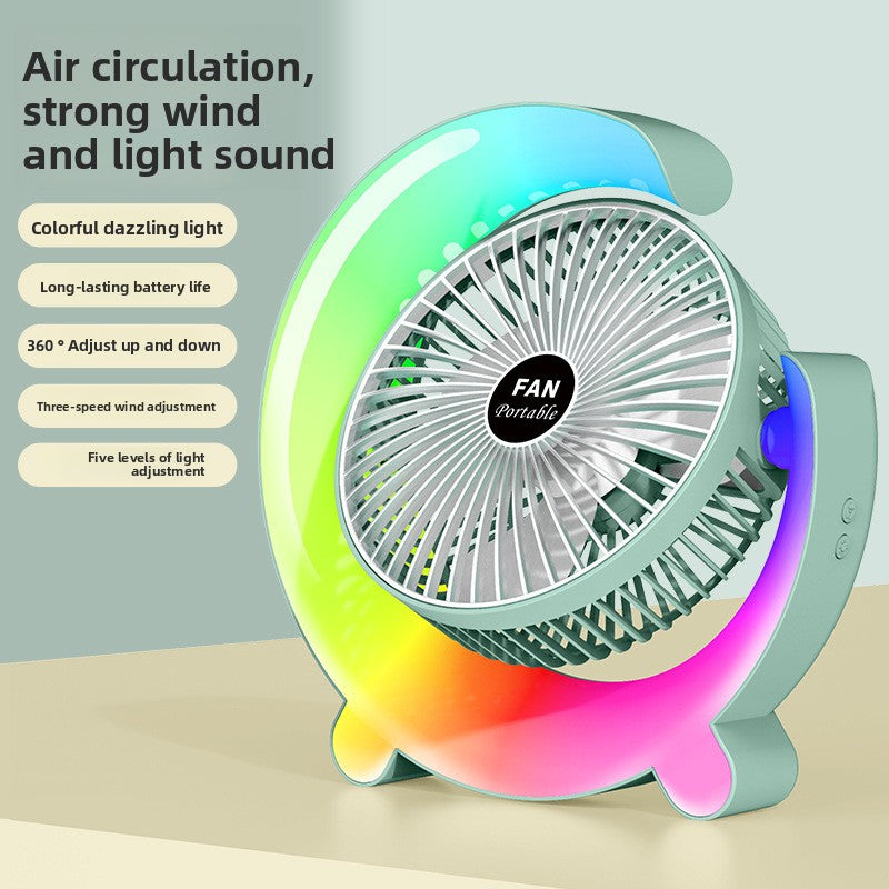 Multifunctional air convection circulation fan