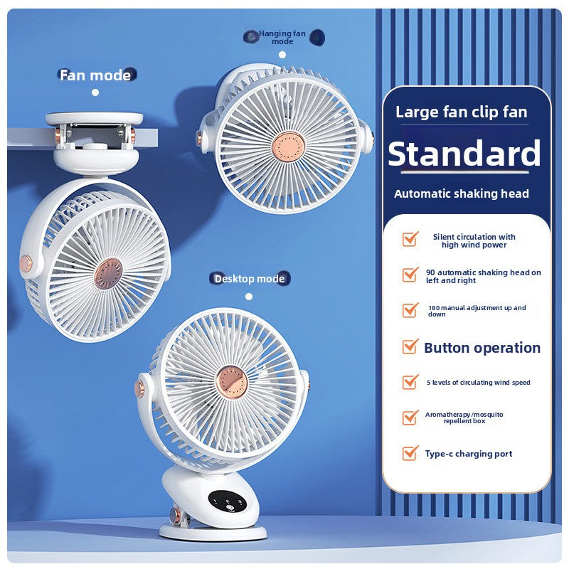 Multifunctional air convection circulation fan