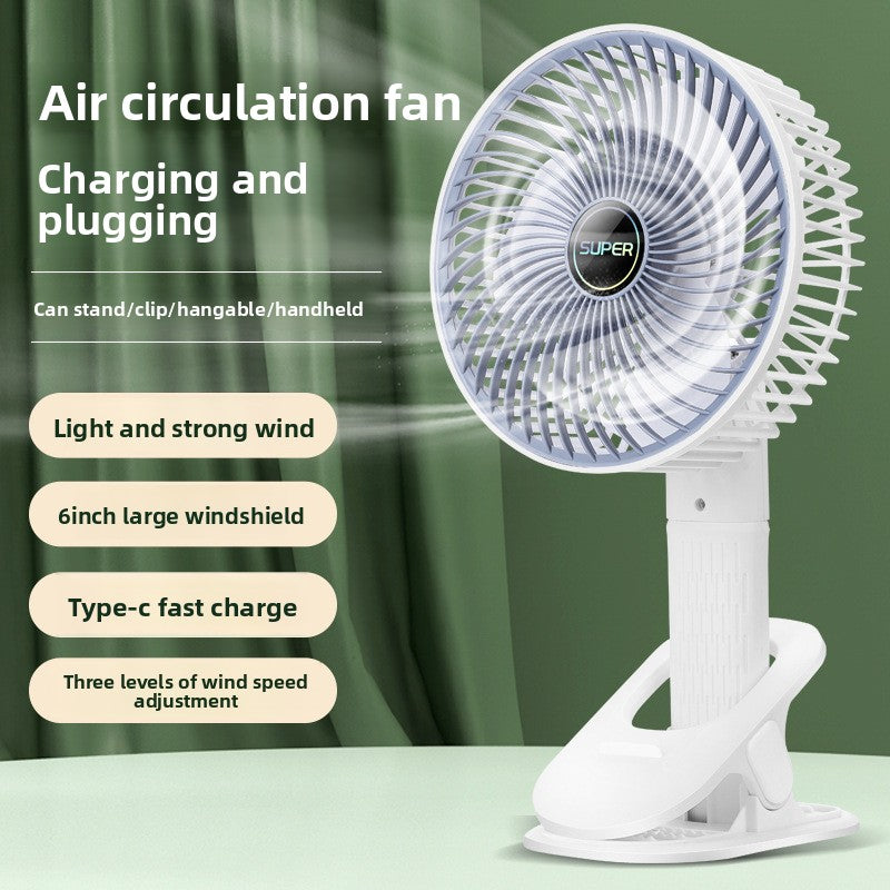 Multifunctional air convection circulation fan
