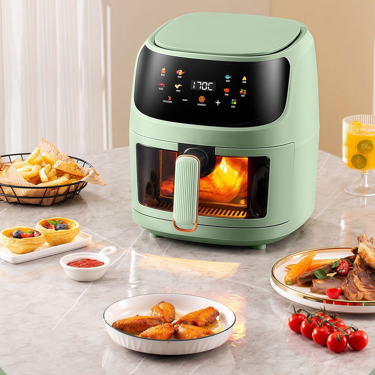 Multifunctional air fryer