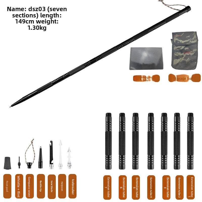 Multifunctional Aluminum Trekking Poles