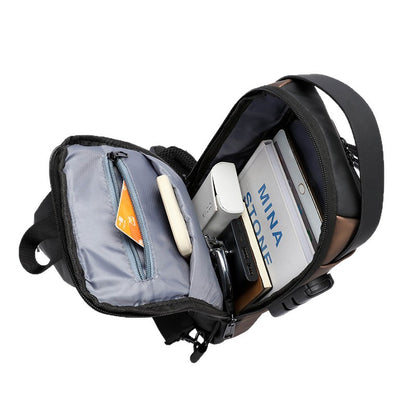 Multifunctional Anti-Theft Crossbody Backpack