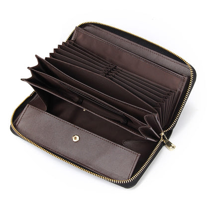 Multifunctional Anti-Theft Genuine Leather Women's Wallet