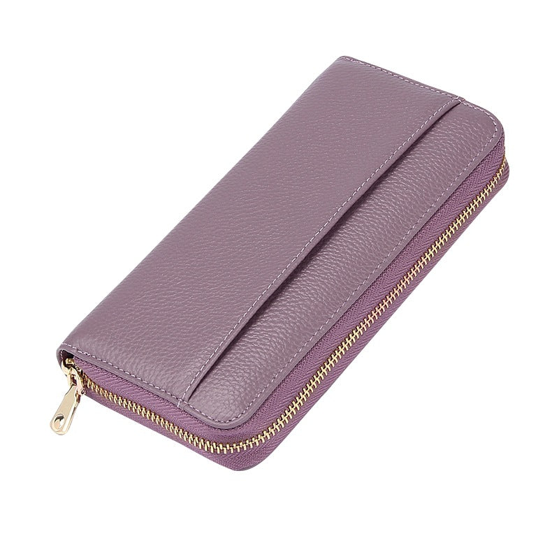 Multifunctional Anti-Theft Genuine Leather Women's Wallet