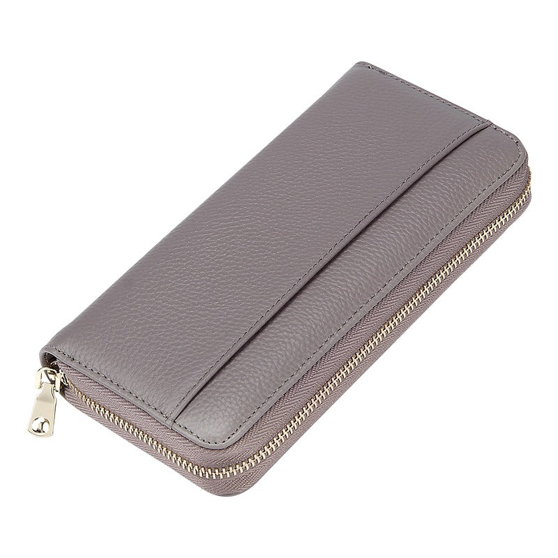 Multifunctional Anti-Theft Genuine Leather Women's Wallet