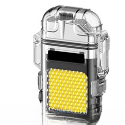 Multifunctional Arc Lighter Keychain with Flashlight and Charger