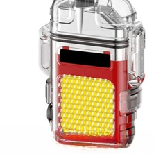 Multifunctional Arc Lighter Keychain with Flashlight and Charger