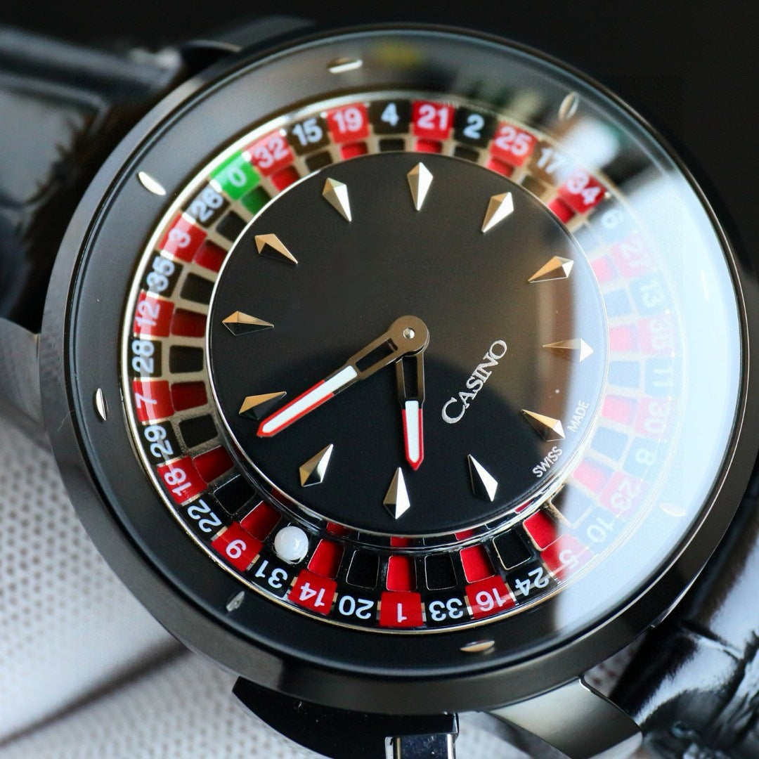 Multifunctional Automatic Mechanical Roulette Watch