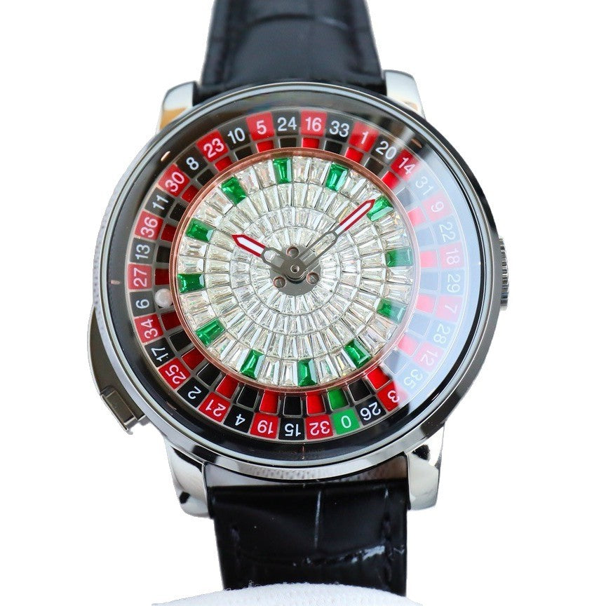 Multifunctional Automatic Mechanical Roulette Watch