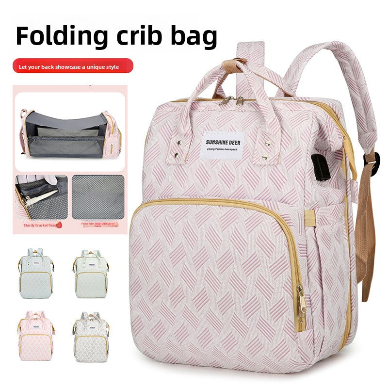 Multifunctional Baby Diaper Backpack