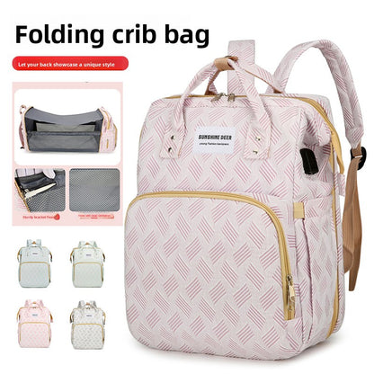 Multifunctional Baby Diaper Backpack