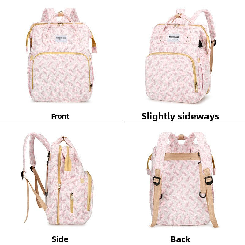 Multifunctional Baby Diaper Backpack