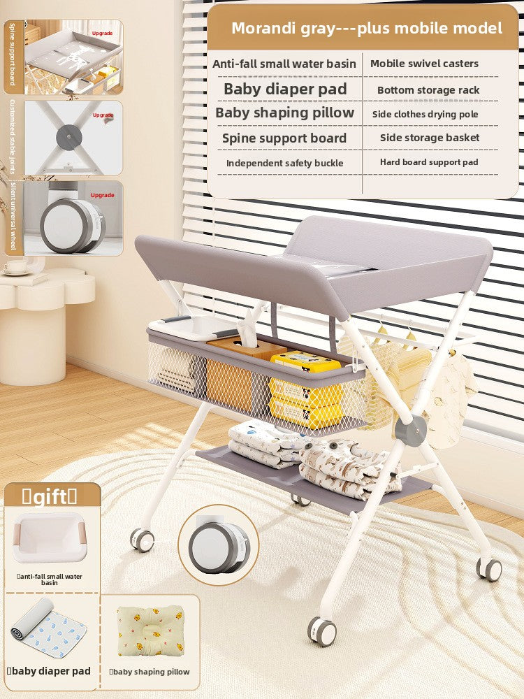 Multifunctional Baby Diaper Changing Table