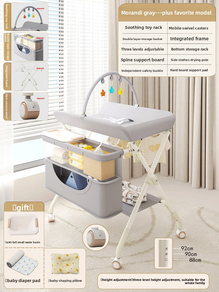 Multifunctional Baby Diaper Changing Table