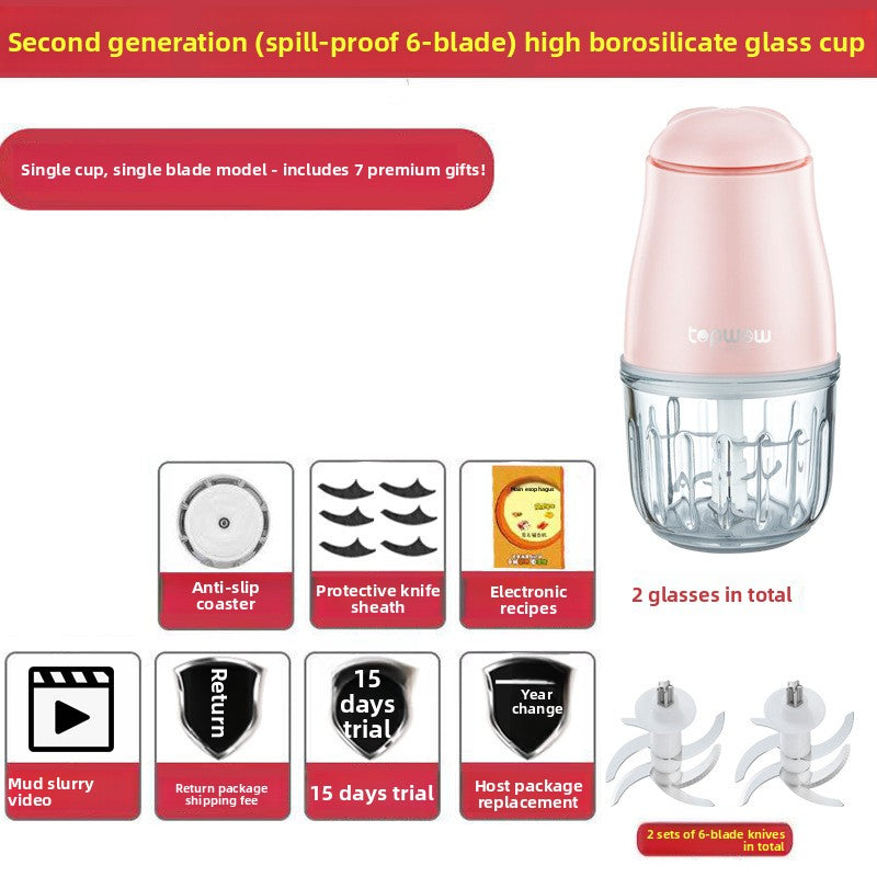 Multifunctional Baby Food Supplement Grinder and Blender