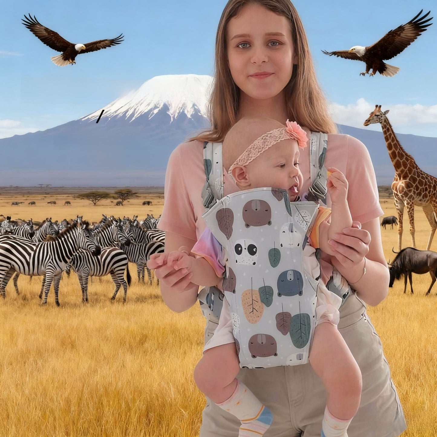 Multifunctional Baby Waist Stool Carrier