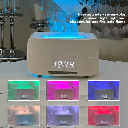Multifunctional Bluetooth Humidifier Speaker with Flame Effect
