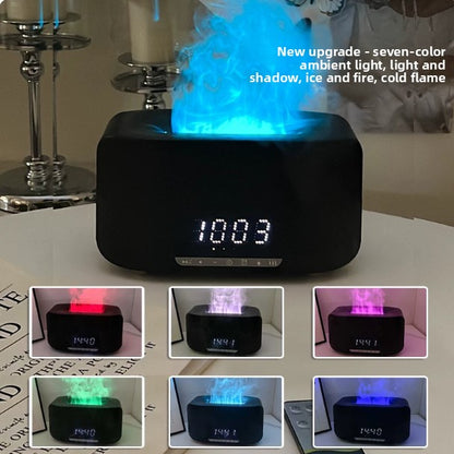 Multifunctional Bluetooth Humidifier Speaker with Flame Effect