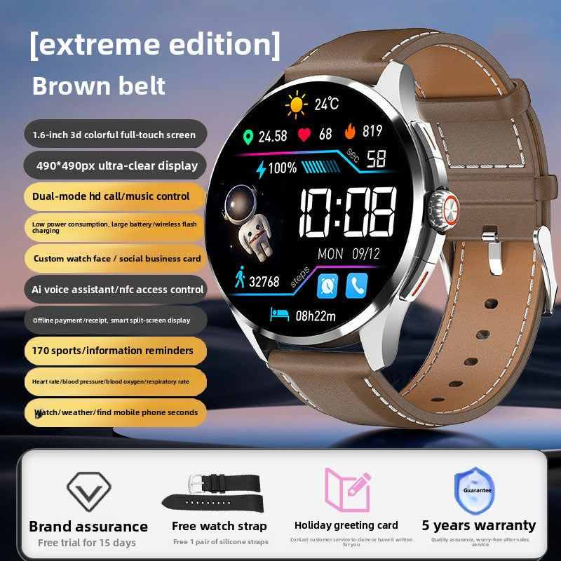 Multifunctional Bluetooth Smart Watch with Touchscreen