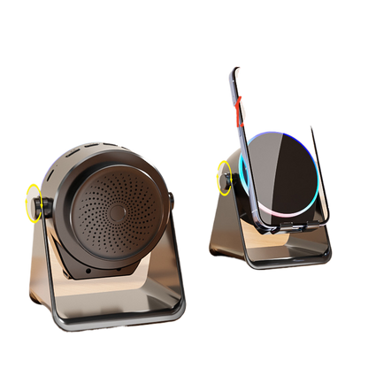 Multifunctional Bluetooth Speaker with Phone Holder