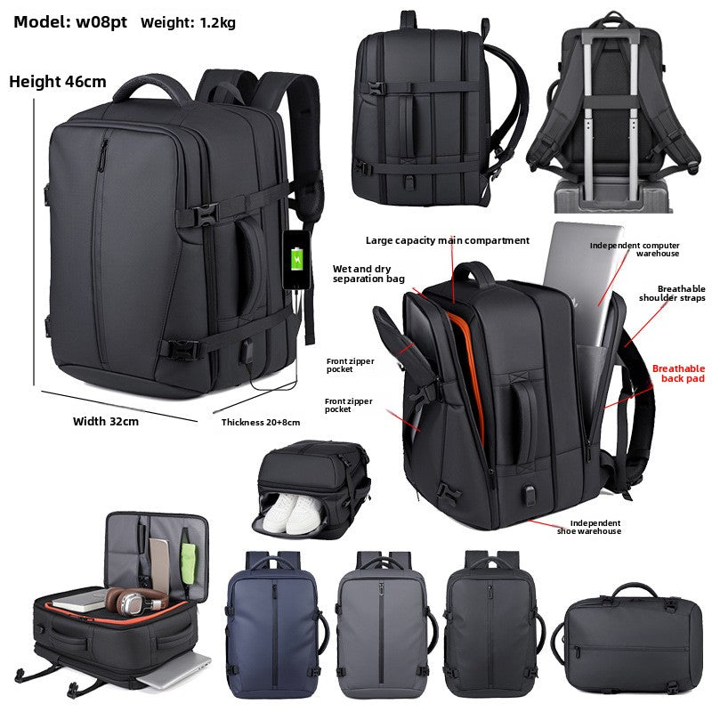 Multifunctional Business Laptop Backpack