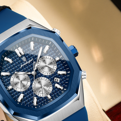 Multifunctional Calendar Mens Watch
