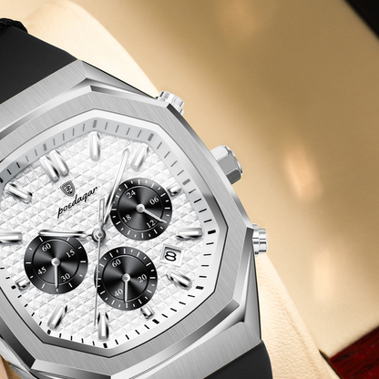 Multifunctional Calendar Mens Watch