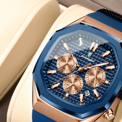 Multifunctional Calendar Mens Watch