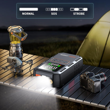 Multifunctional Car Air Pump with Power Bank