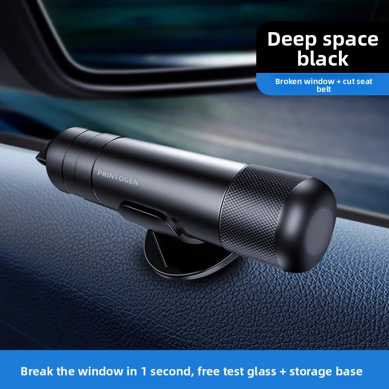 Multifunctional Car Emergency Safety Hammer with Window Breaker and Seatbelt Cutter
