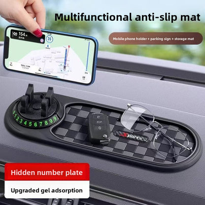 Multifunctional Car Phone Holder Anti-Slip Dashboard Pad