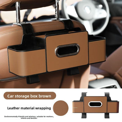 Multifunctional Car Seat Back Storage Organizer