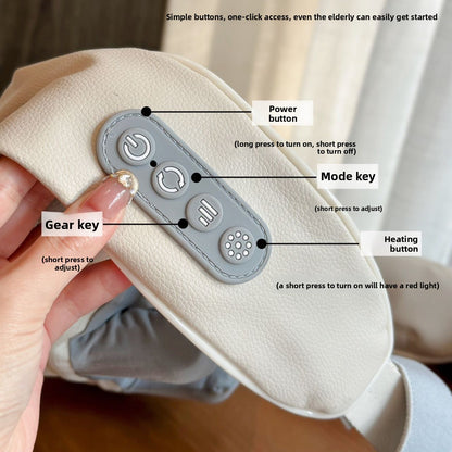 Multifunctional cervical massage device