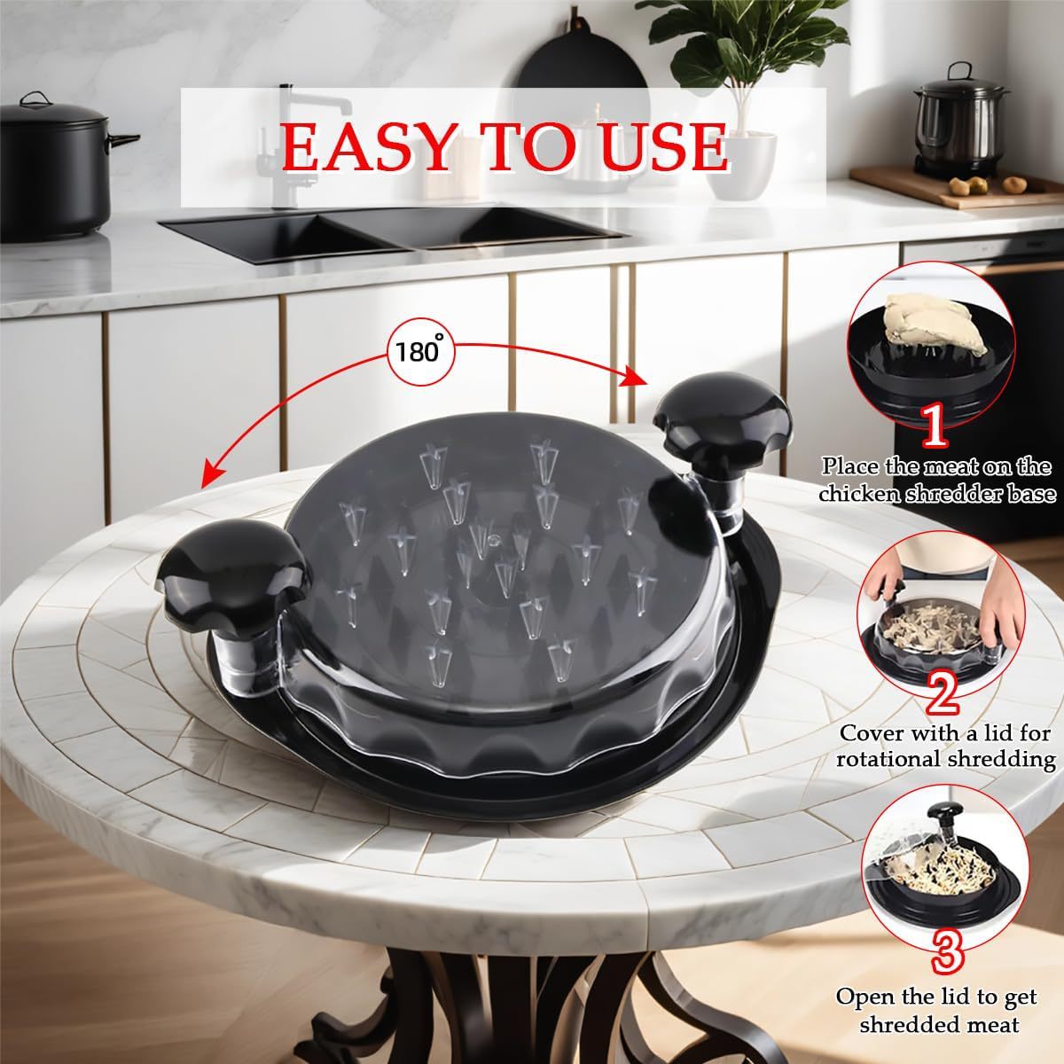 Multifunctional Chicken Breast Shredder