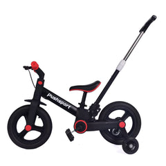 12in Black Red