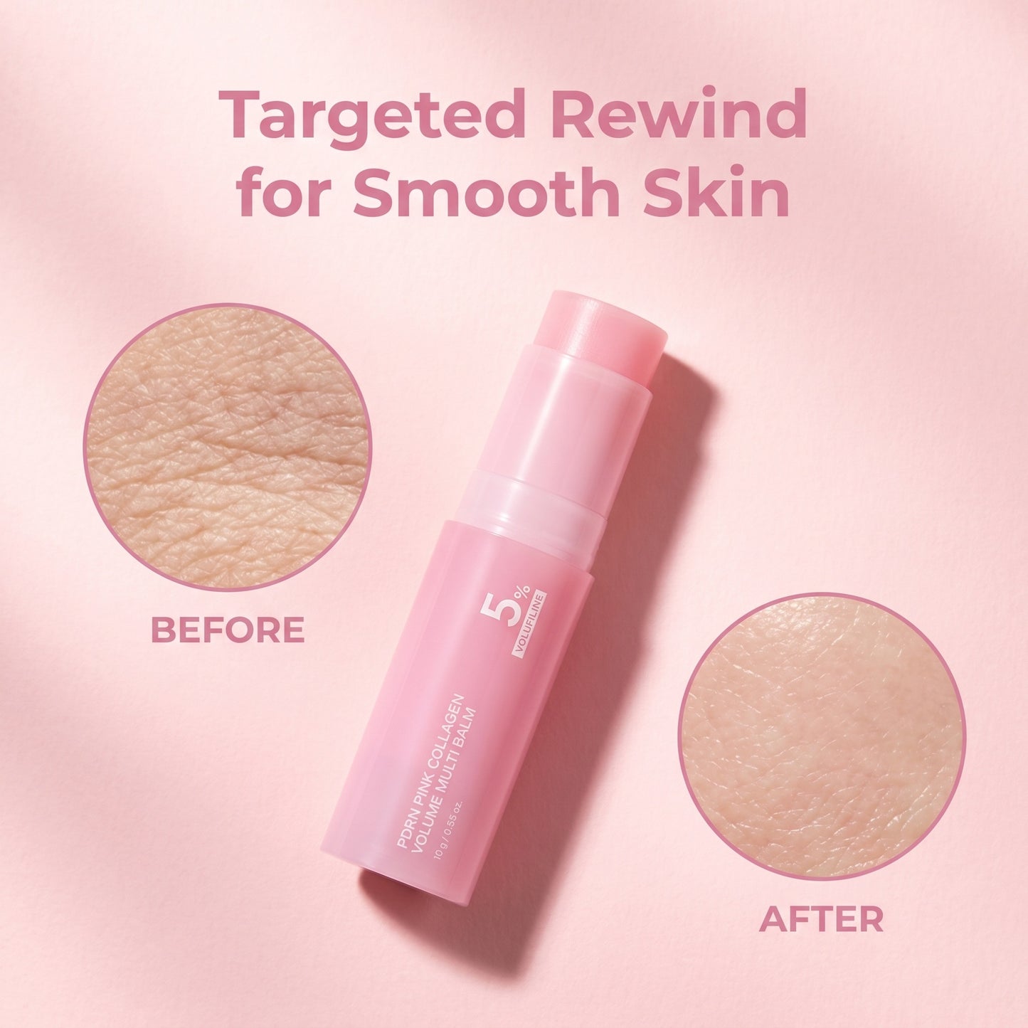 Multifunctional Collagen Lip and Skin Balm Stick
