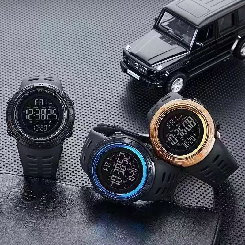 Multifunctional Cool Light Men's Electronic Watch