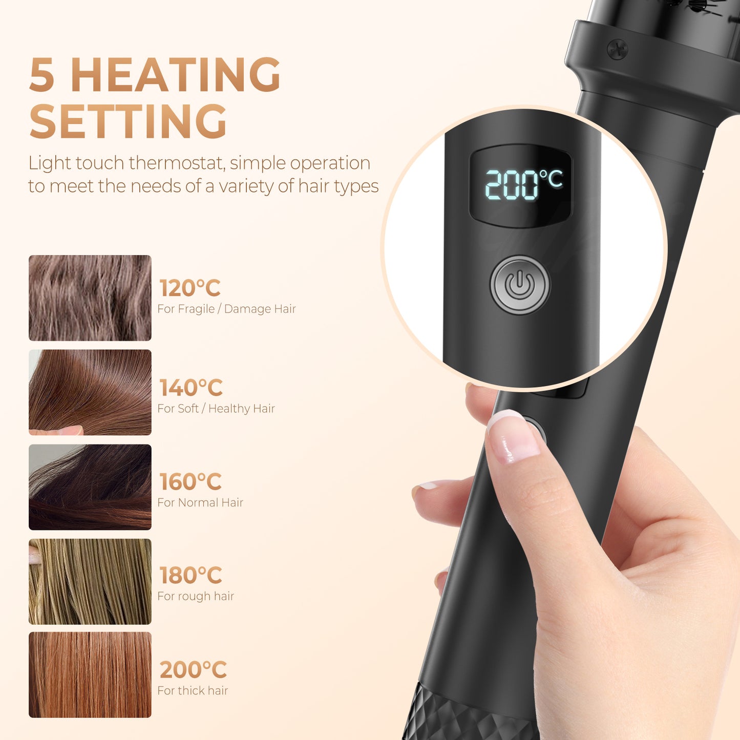 Multifunctional curling iron