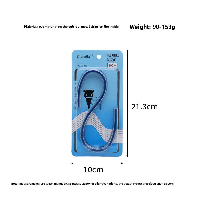 Multifunctional Curved Ruler