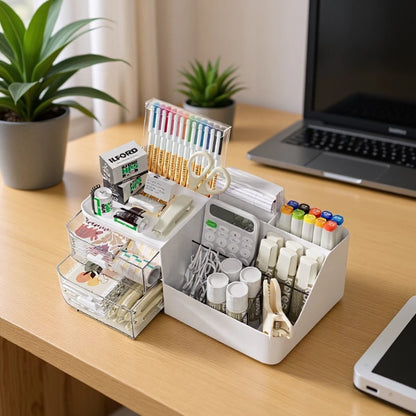 Multifunctional Desktop Organizer Box