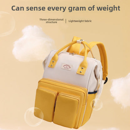 Multifunctional Diaper Backpack with Insulation