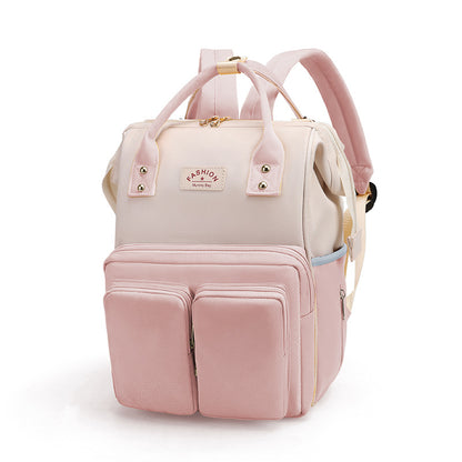 Multifunctional Diaper Backpack with Insulation